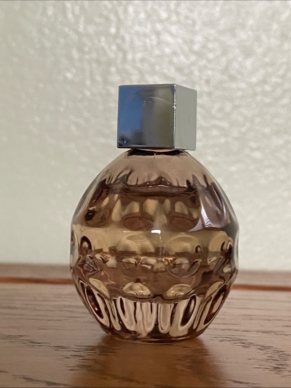 Jimmy Choo Women Bath & Body Glass Mini Splash Bottle Silver Cap Travel Size